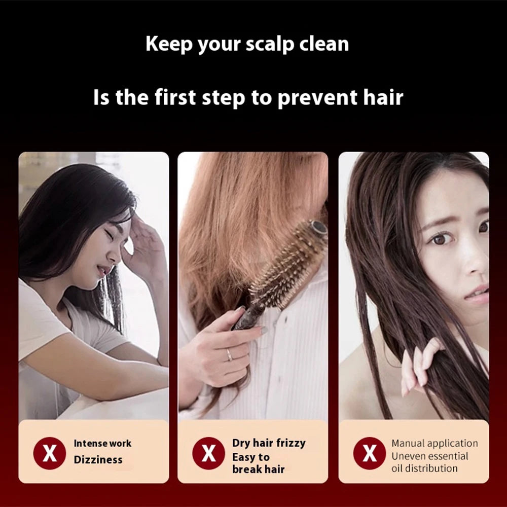 Red Light Scalp Massage Comb