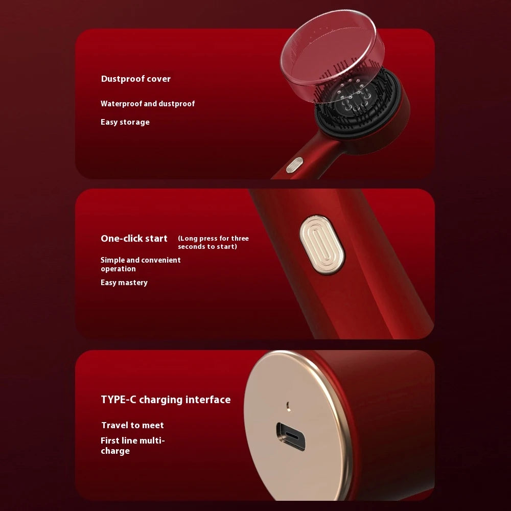 Red Light Scalp Massage Comb
