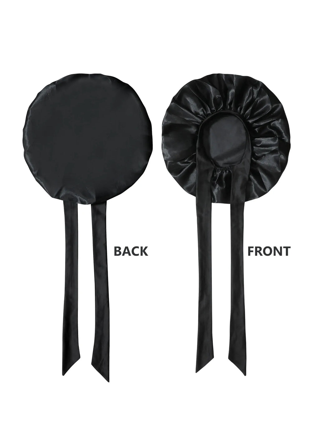 Satin Sleep Bonnet with Tie Band