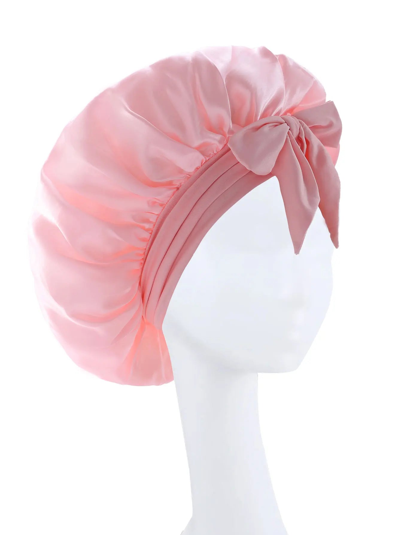 Satin Sleep Bonnet with Tie Band