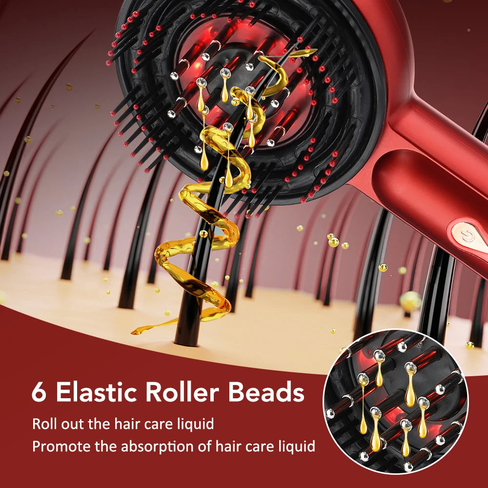 Red Light Scalp Massage Comb
