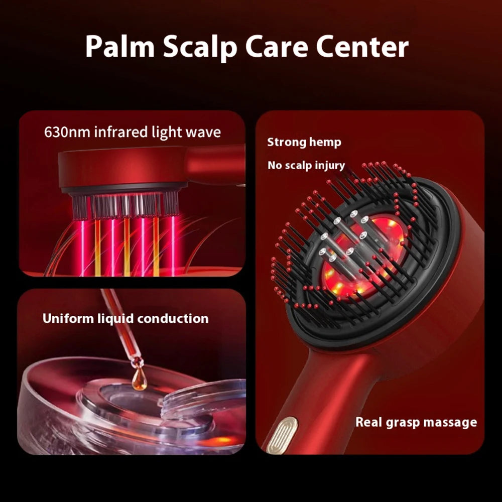 Red Light Scalp Massage Comb