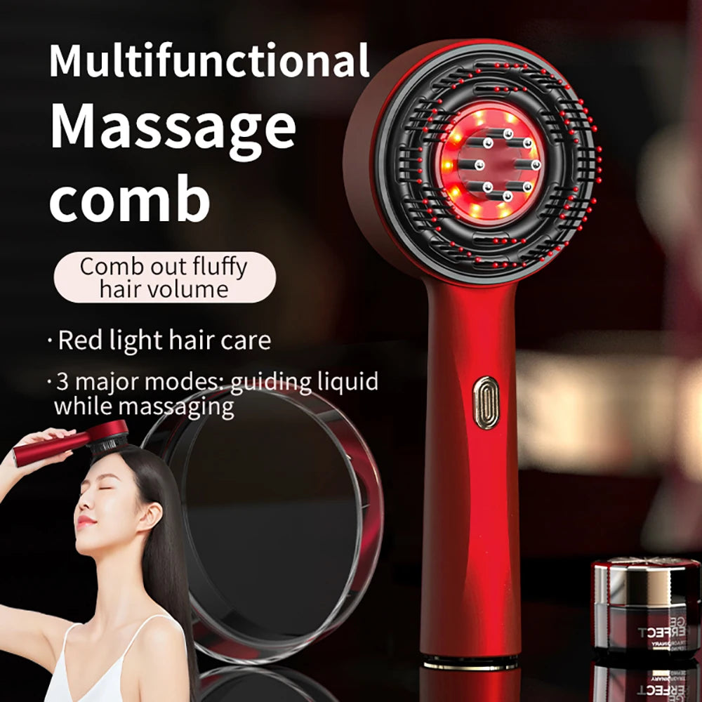 Red Light Scalp Massage Comb