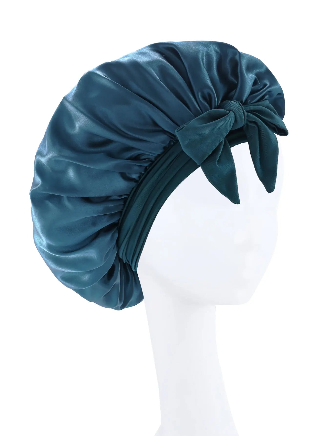 Satin Sleep Bonnet with Tie Band