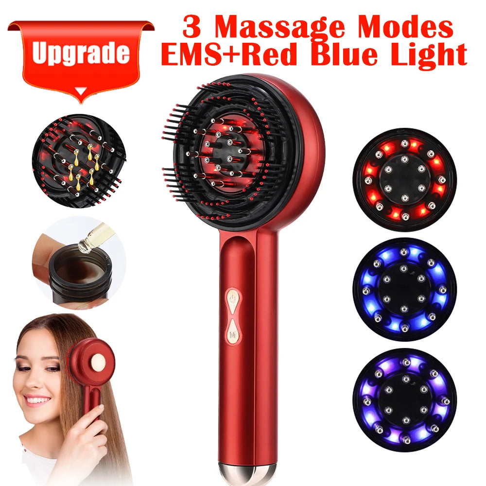 Red Light Scalp Massage Comb