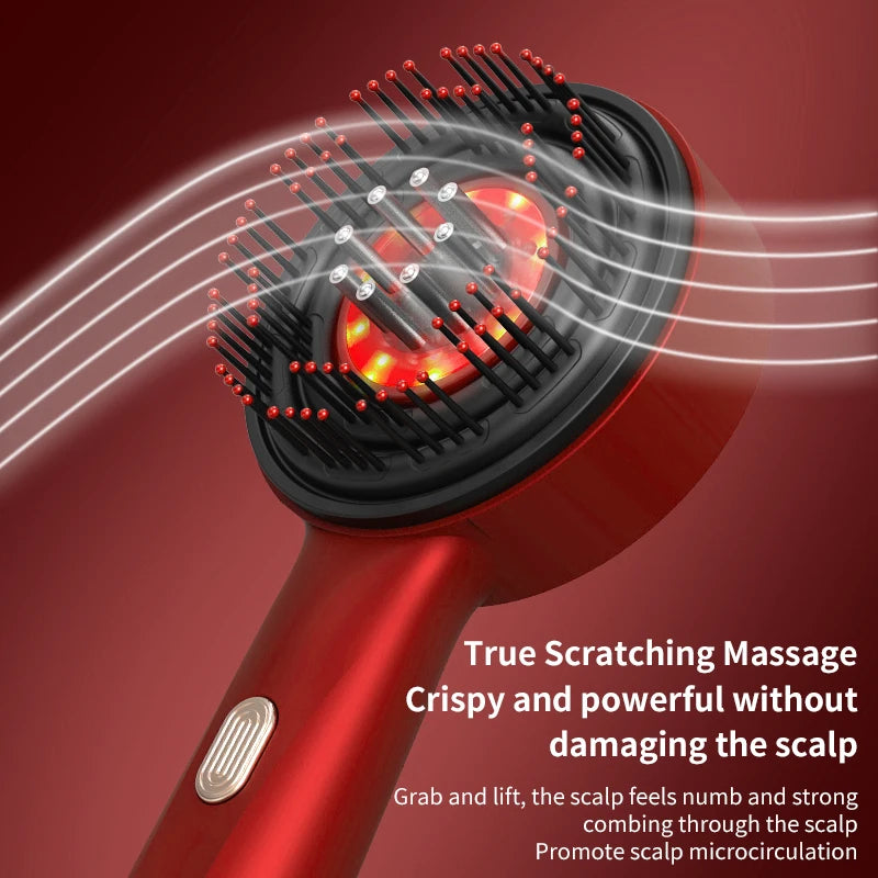 Red Light Scalp Massage Comb