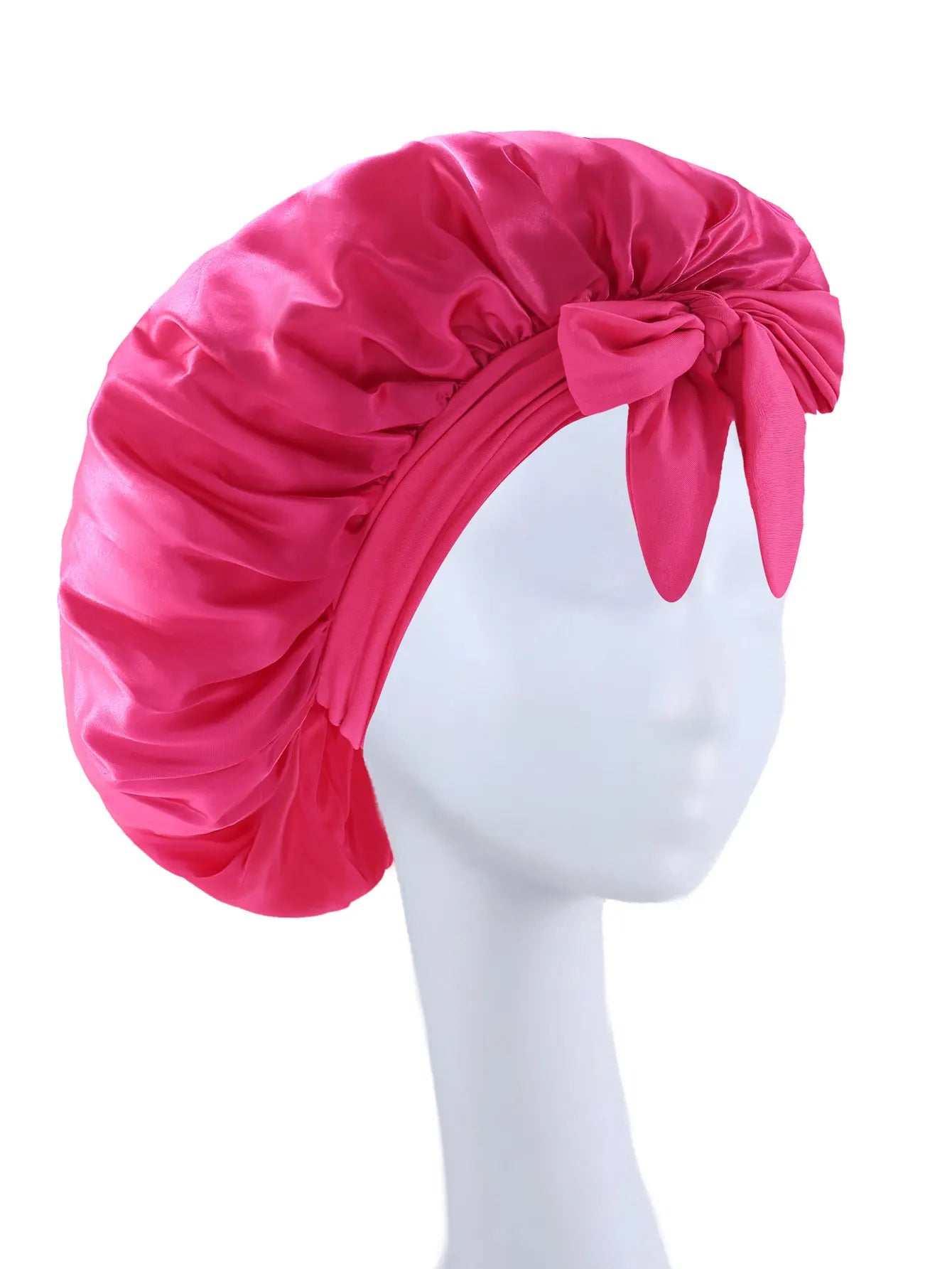 Satin Sleep Bonnet with Tie Band