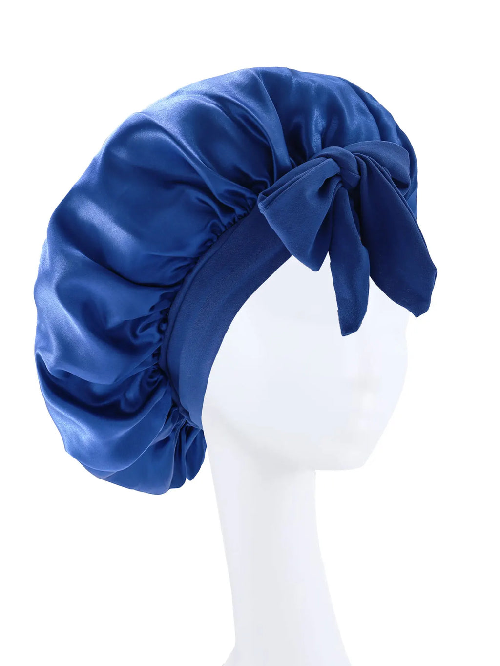Satin Sleep Bonnet with Tie Band