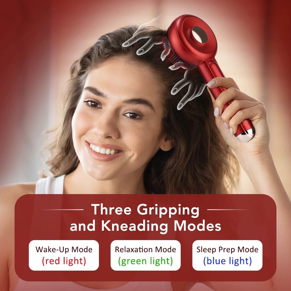 Red Light Scalp Massage Comb