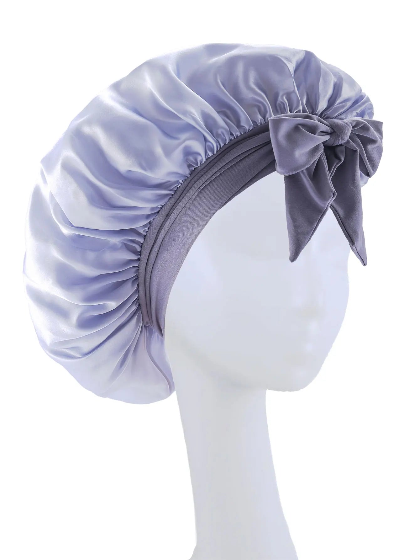 Satin Sleep Bonnet with Tie Band
